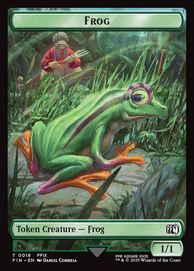 Frog card front