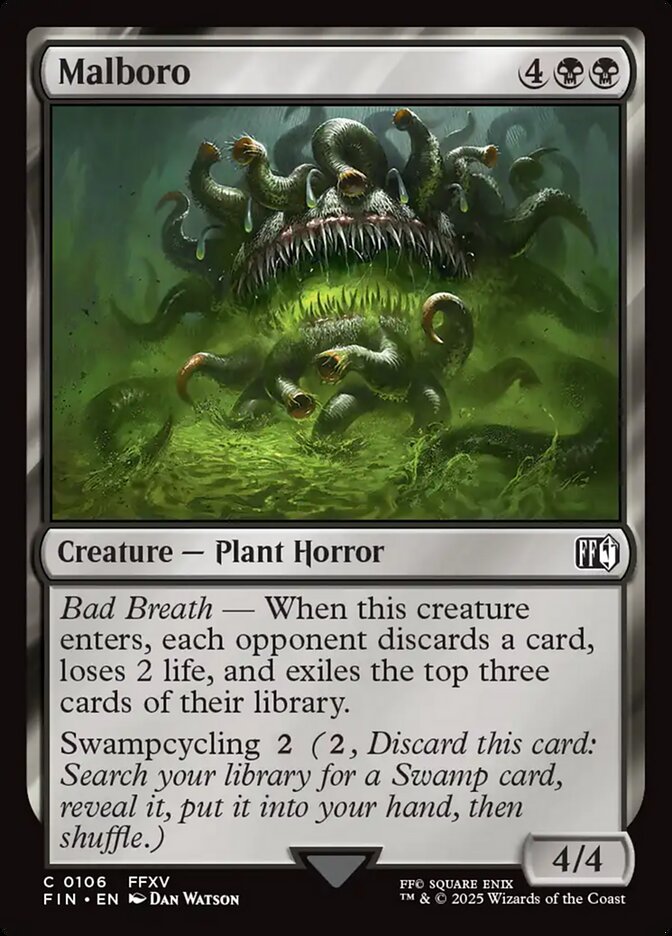 Malboro card front