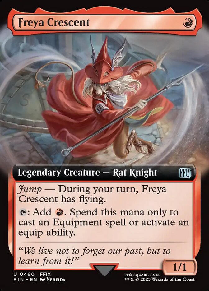 Freya Crescent card front