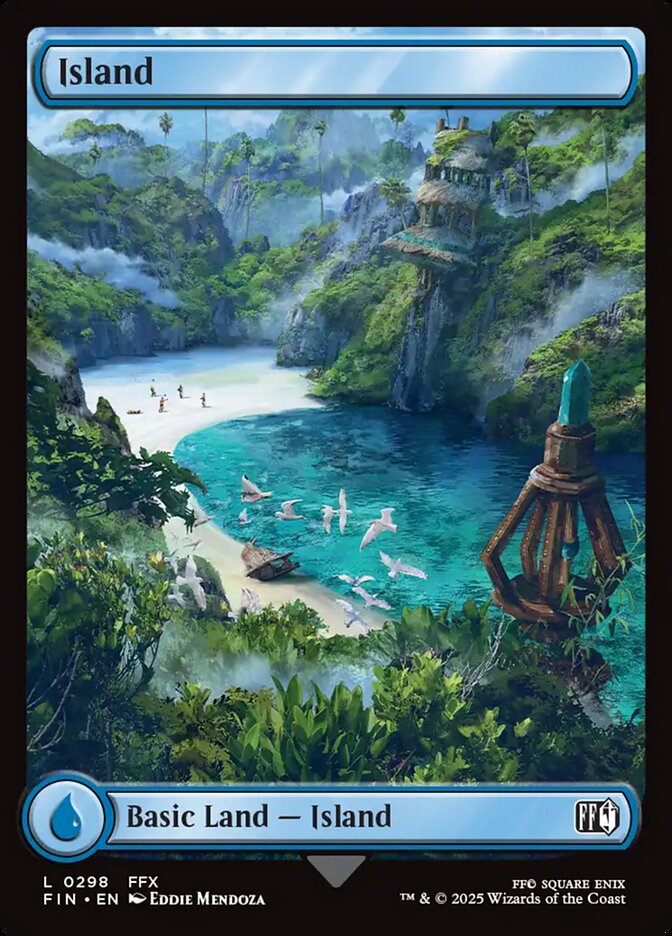 Island card front