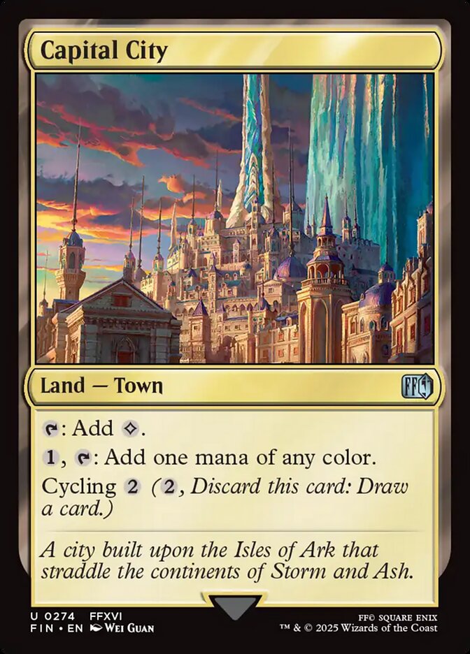 Capital City card front