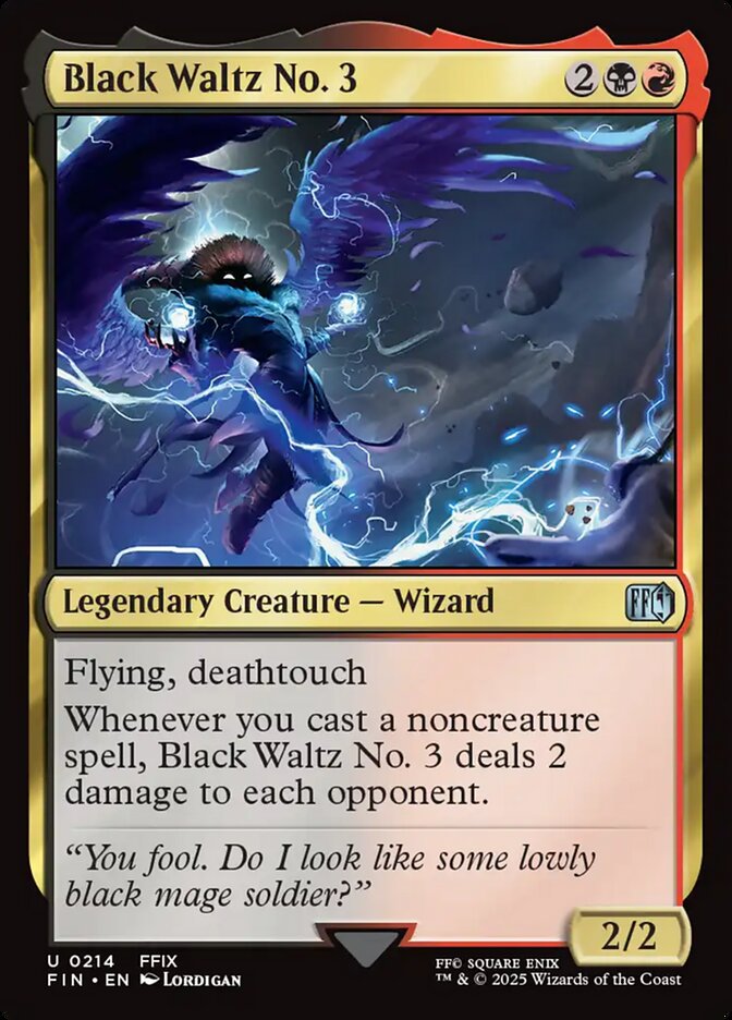 Black Waltz No. 3 card front