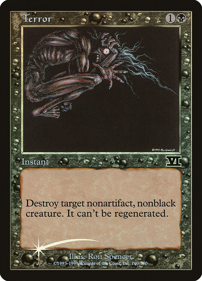 Terror card front
