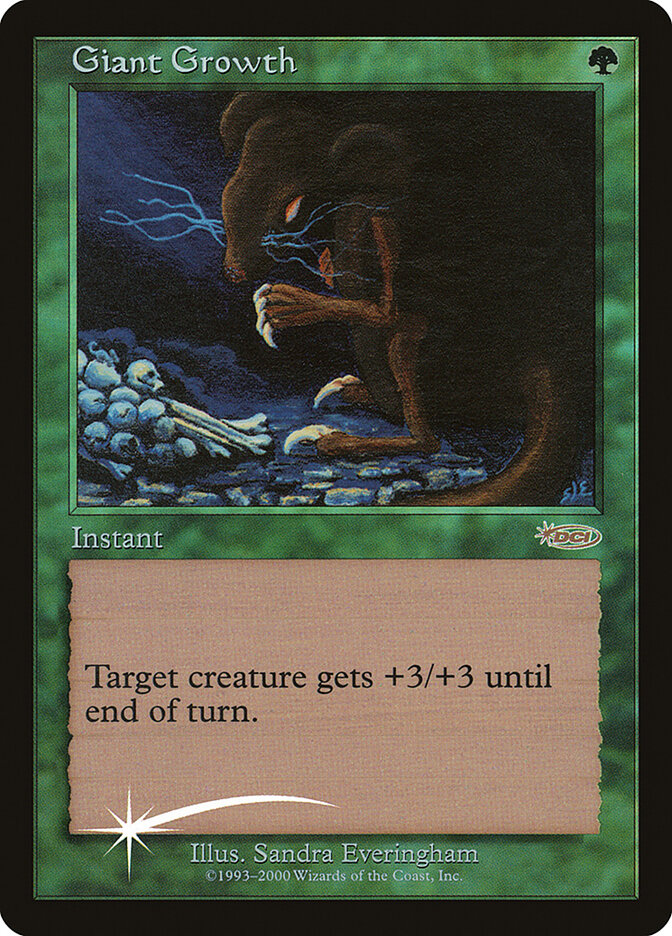 Giant Growth card front