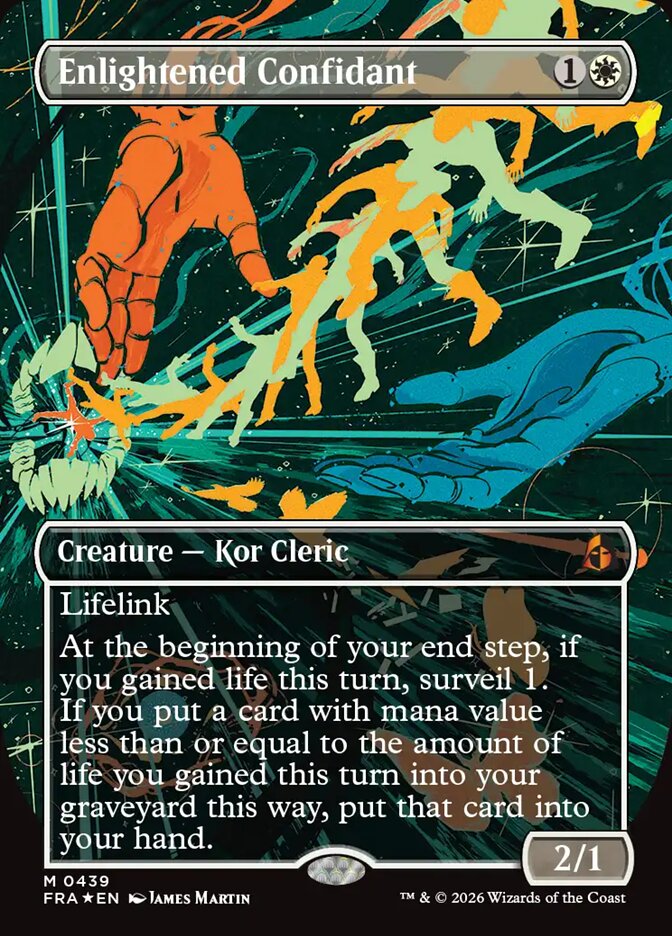 Enlightened Confidant card front