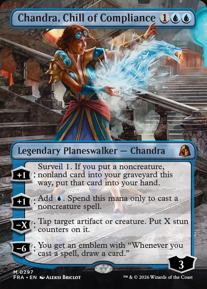 Chandra, Chill of Compliance card front