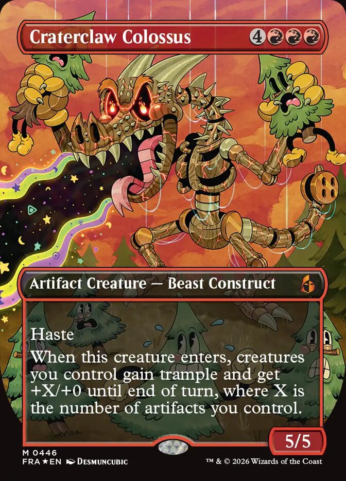 Craterclaw Colossus card front