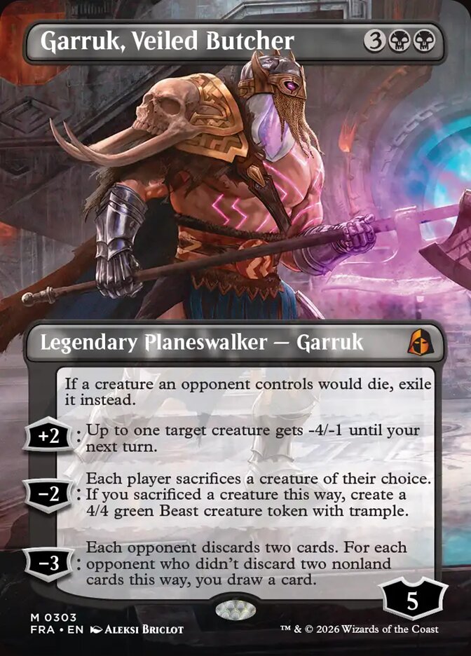 Garruk, Veiled Butcher card front