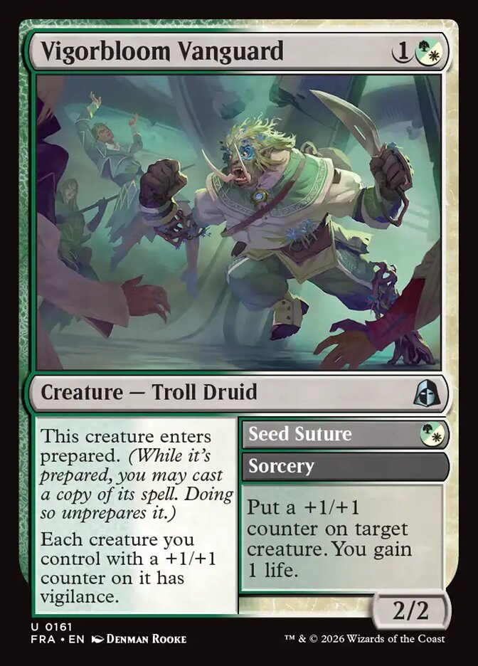 Vigorbloom Vanguard card front