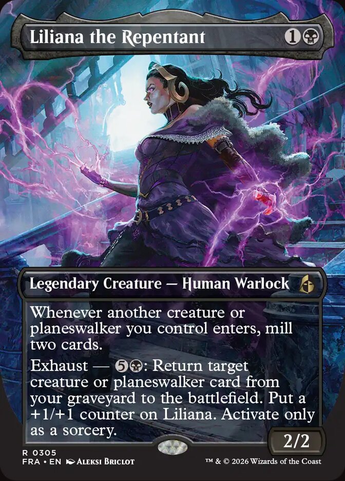 Liliana the Repentant card front