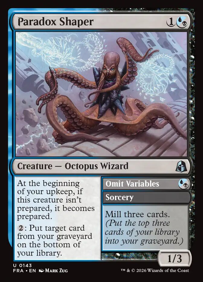 Paradox Shaper card front