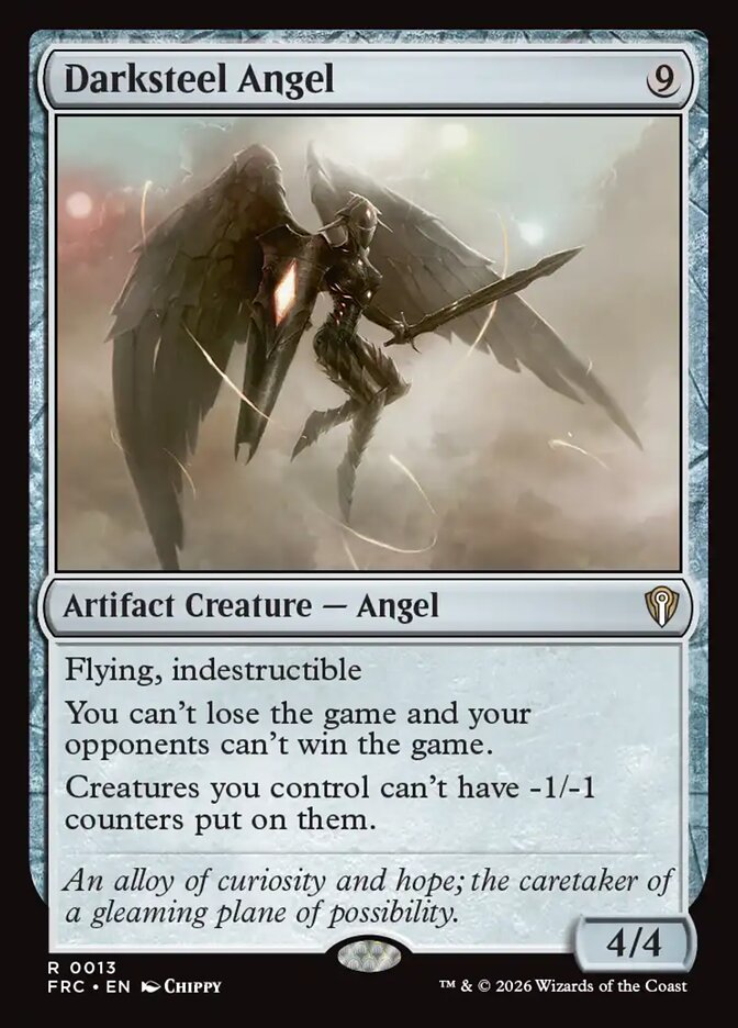Darksteel Angel card front