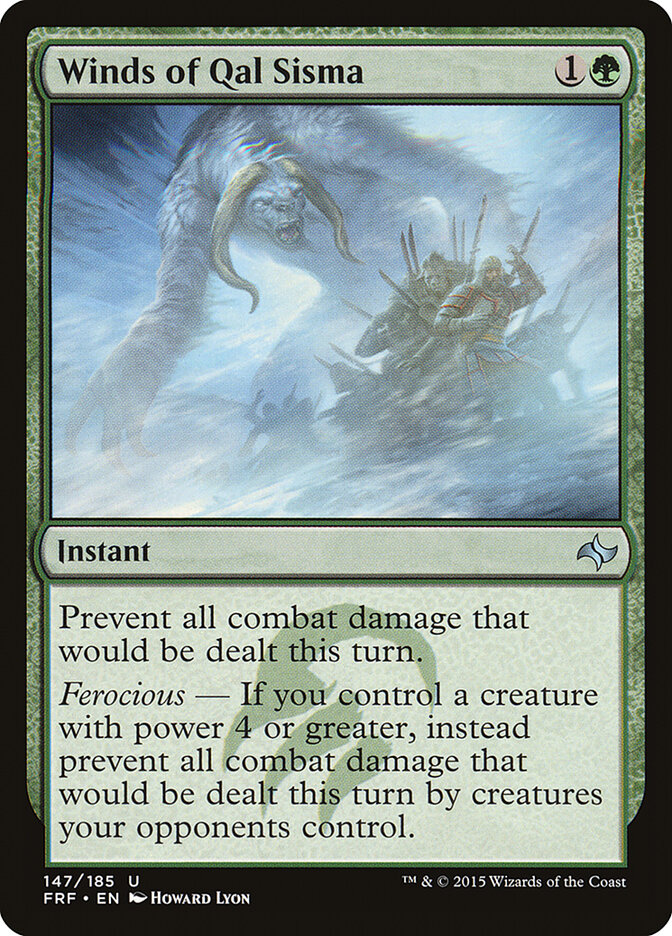 Winds of Qal Sisma card front