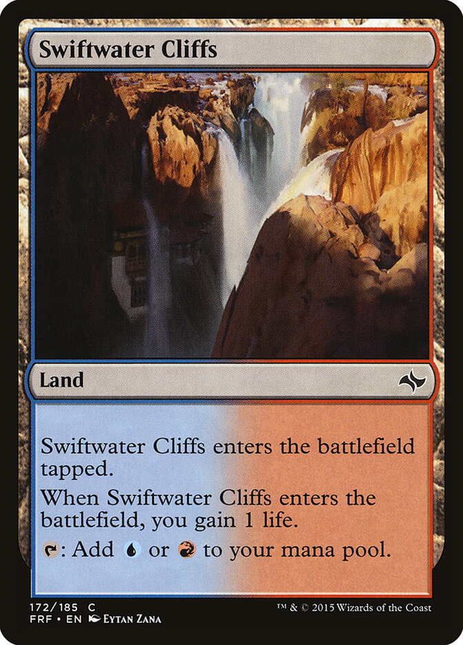 Swiftwater Cliffs card front
