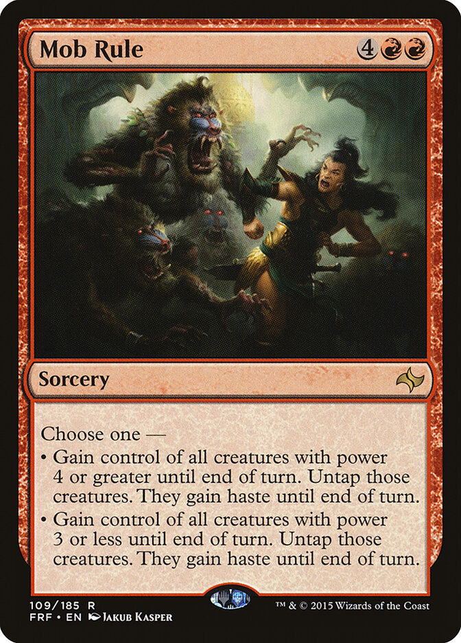 Mob Rule card front