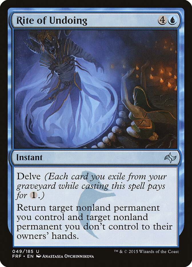 Rite of Undoing card front