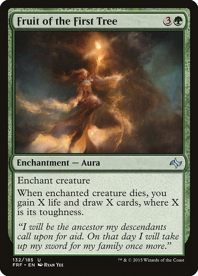 Fruit of the First Tree card front