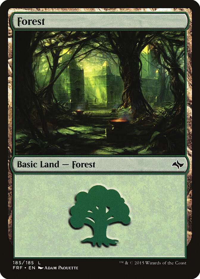 Forest card front