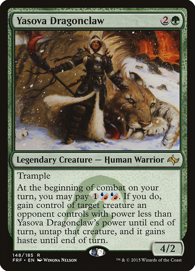 Yasova Dragonclaw card front