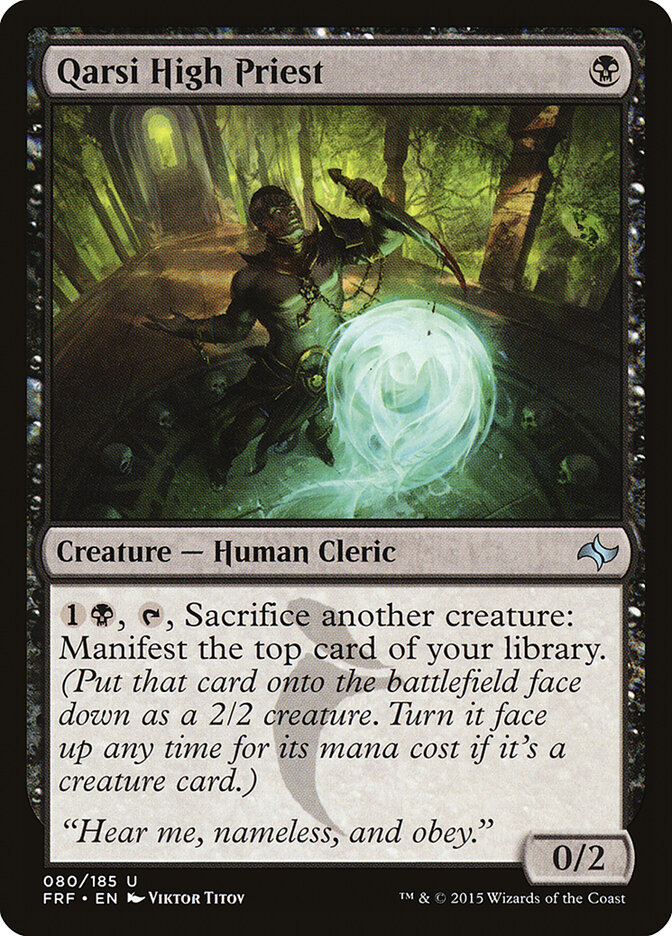 Qarsi High Priest card front
