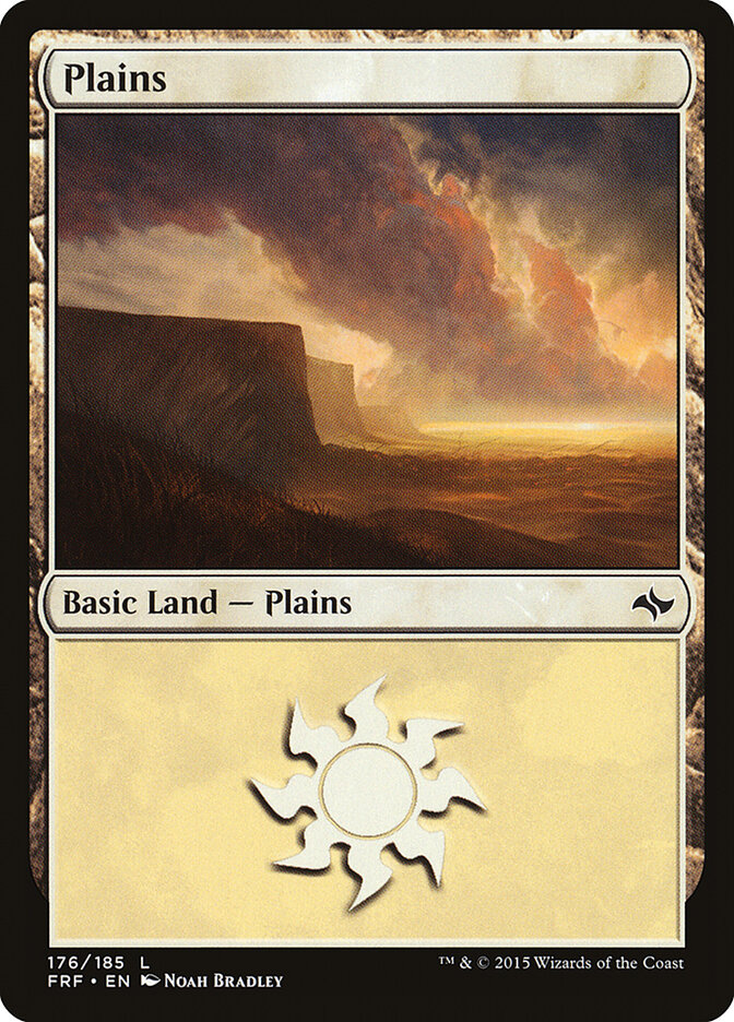 Plains card front