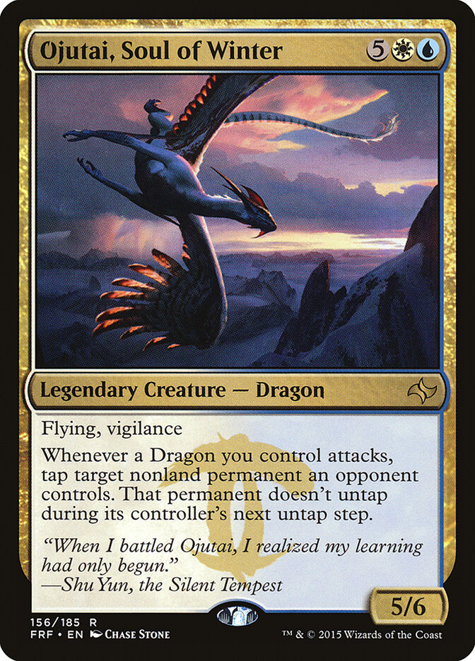 Ojutai, Soul of Winter card front