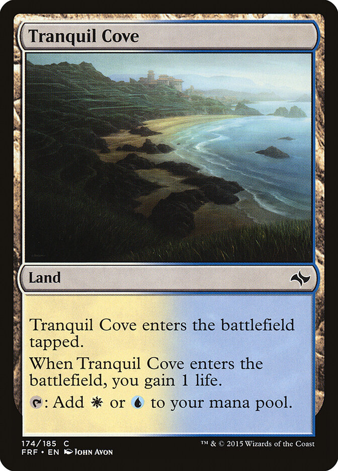 Tranquil Cove card front