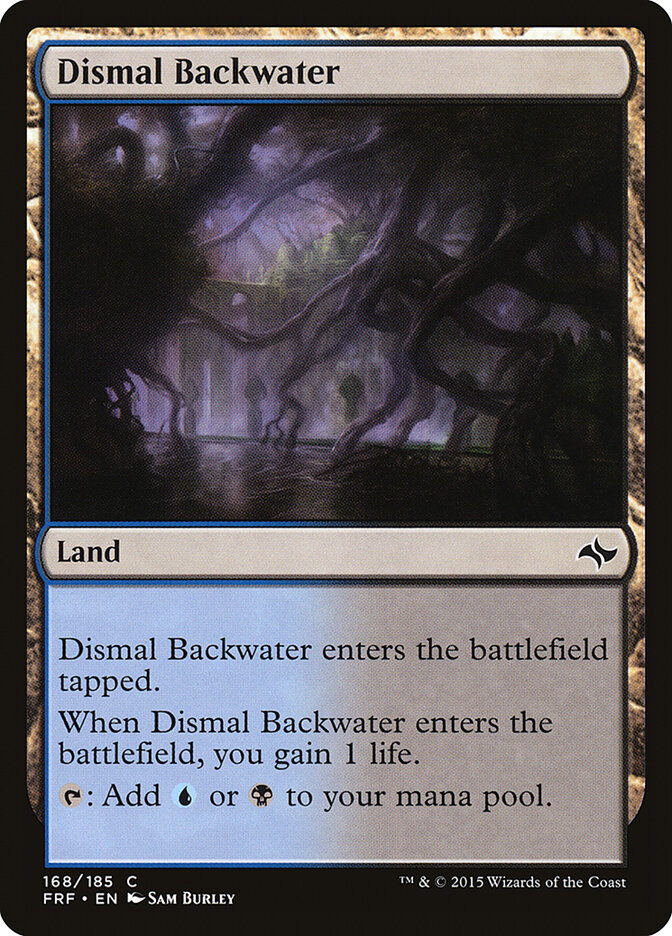 Dismal Backwater card front