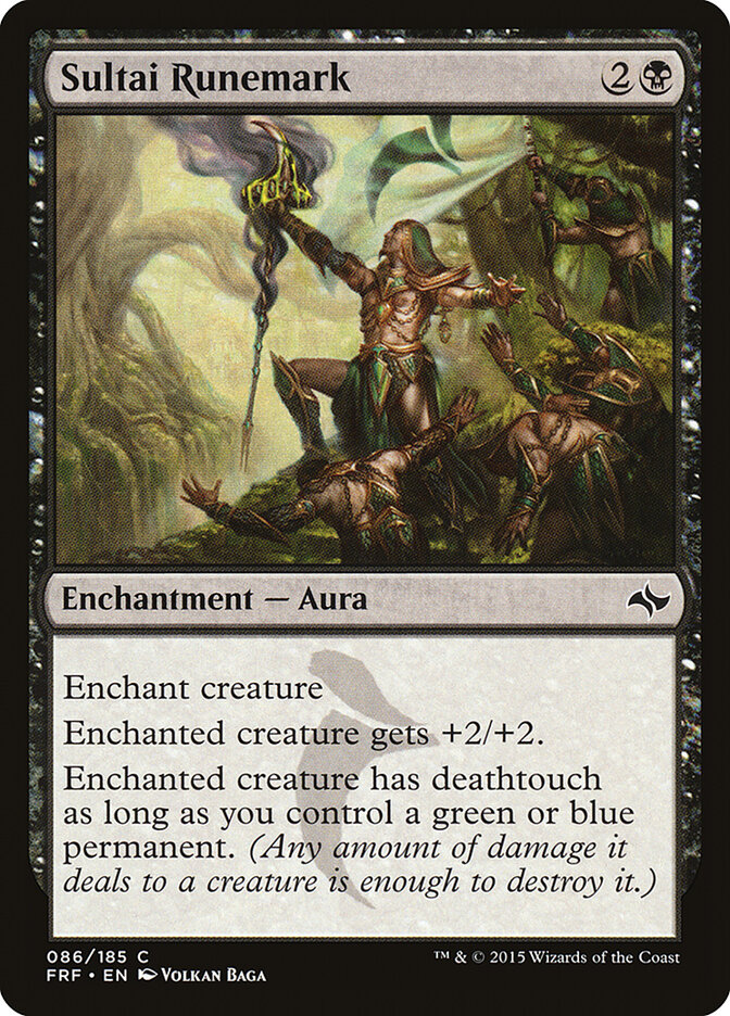 Sultai Runemark card front