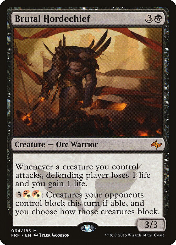 Brutal Hordechief card front