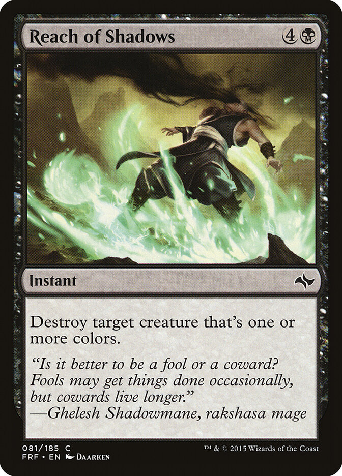 Reach of Shadows card front