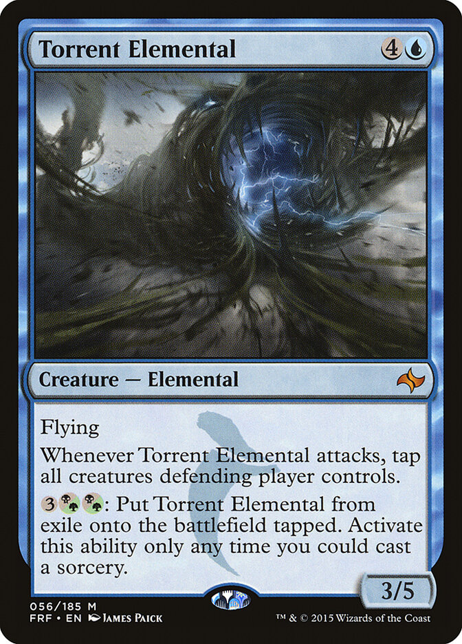 Torrent Elemental card front