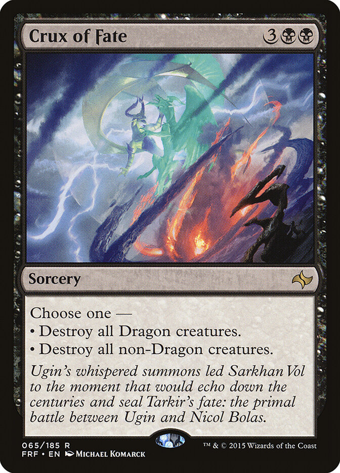 Crux of Fate card front