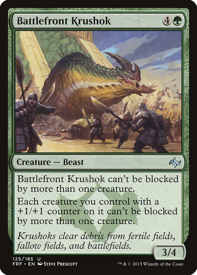 Battlefront Krushok card front