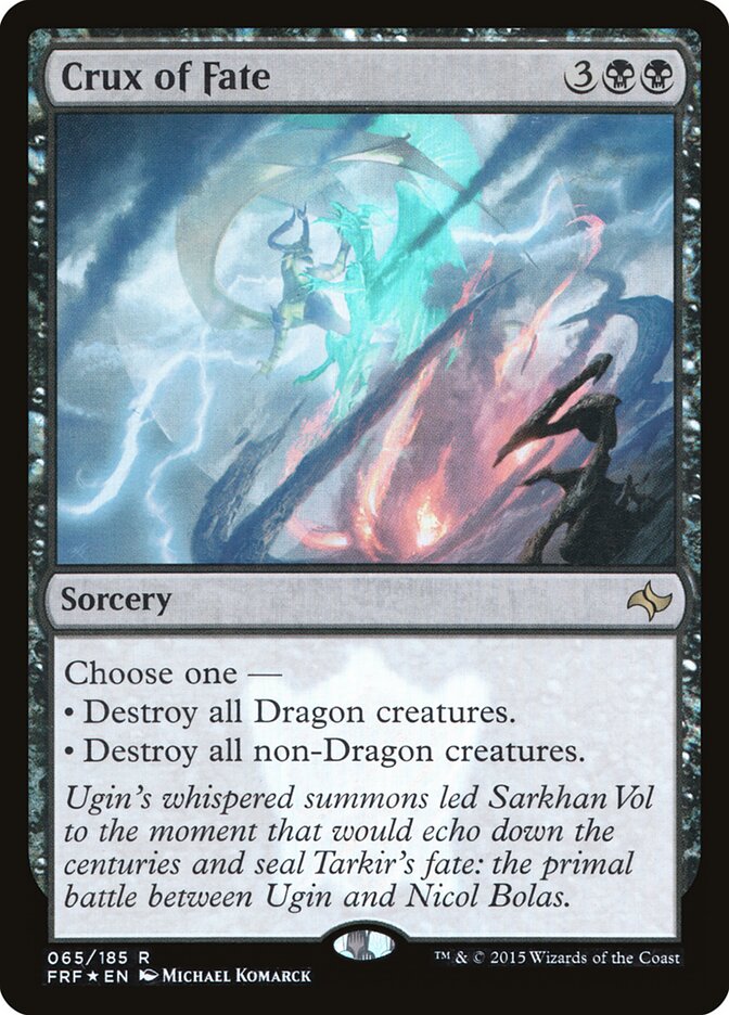 Crux of Fate card front
