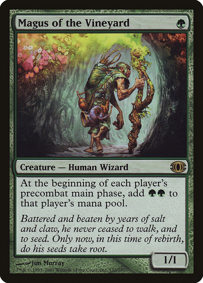 Magus of the Vineyard card front