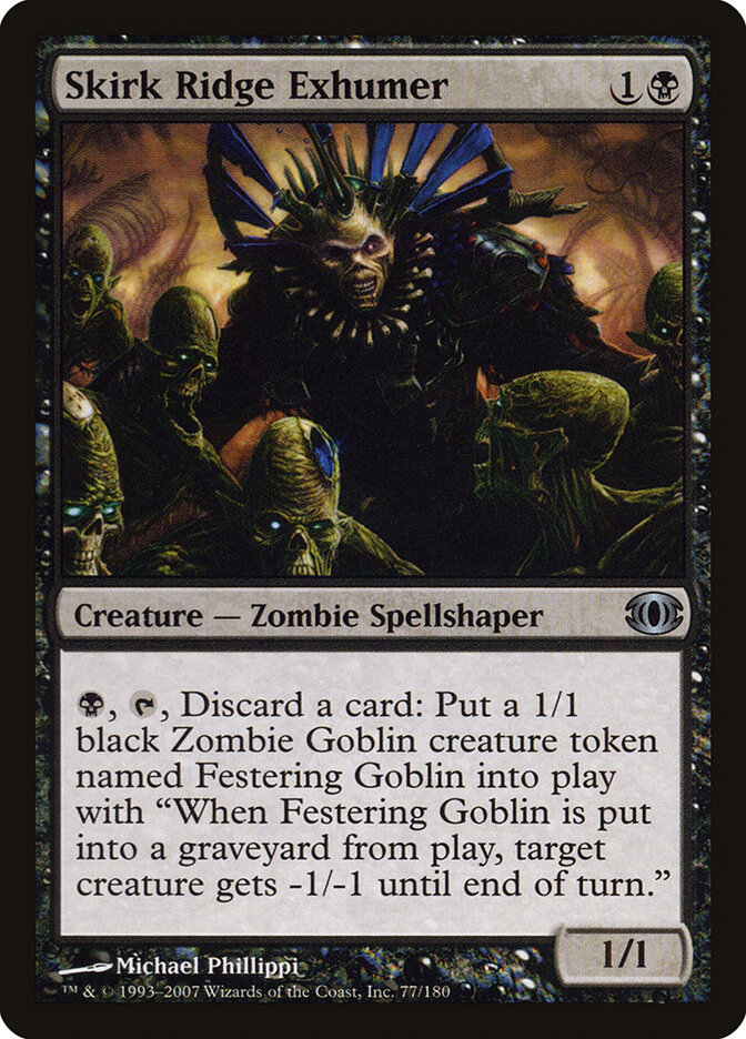 Skirk Ridge Exhumer card front