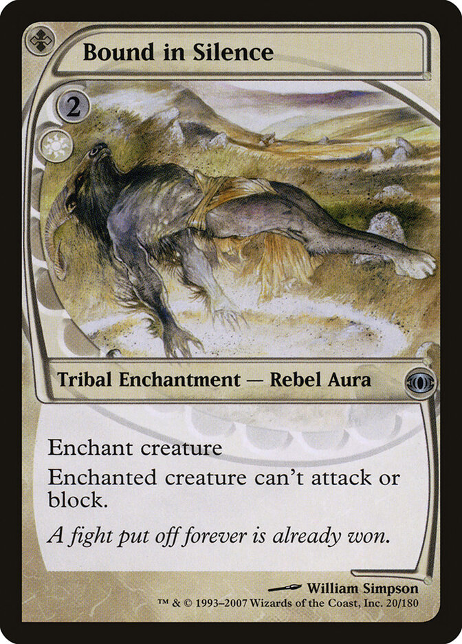 Bound in Silence card front