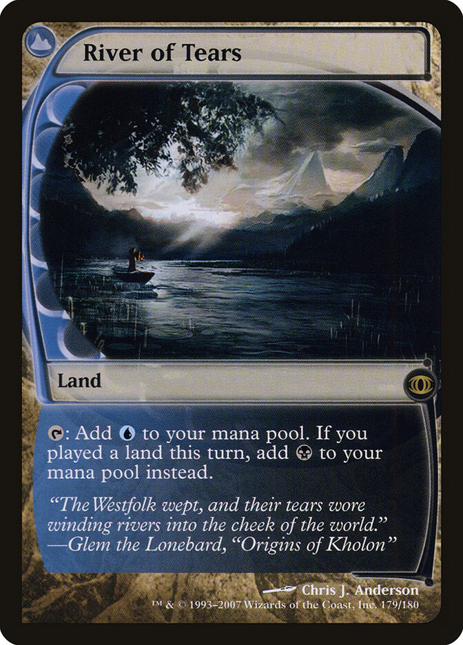 River of Tears card front