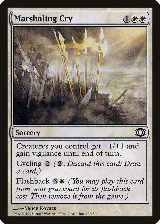 Marshaling Cry card front