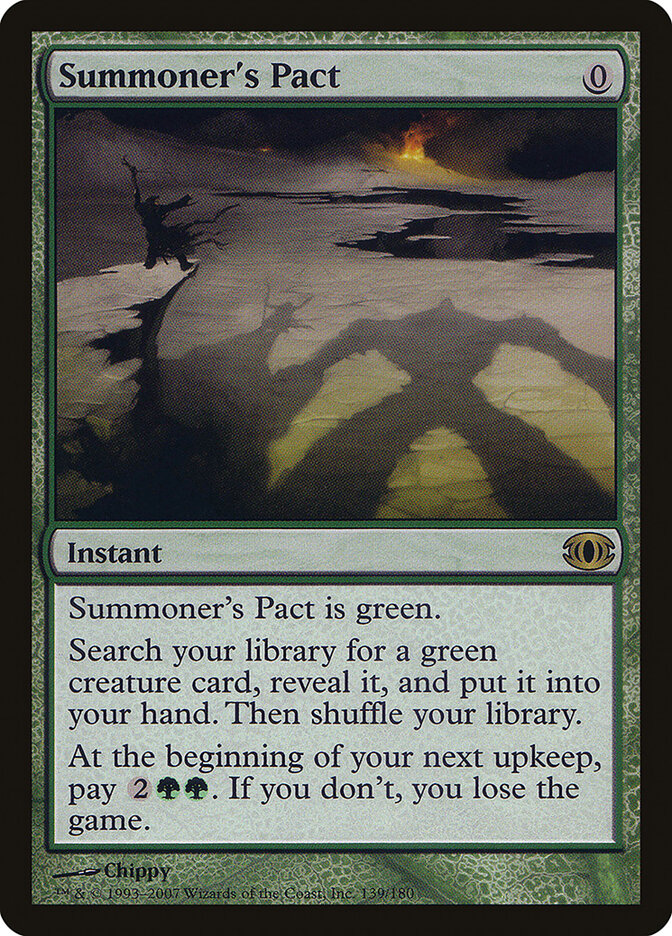 Summoner's Pact card front