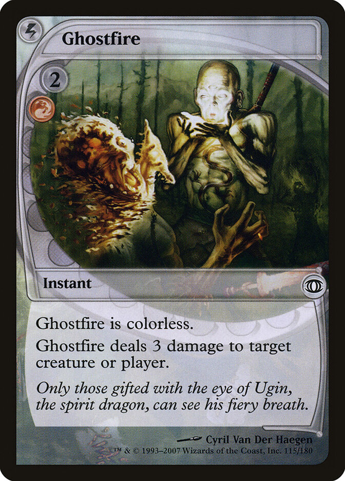 Ghostfire card front