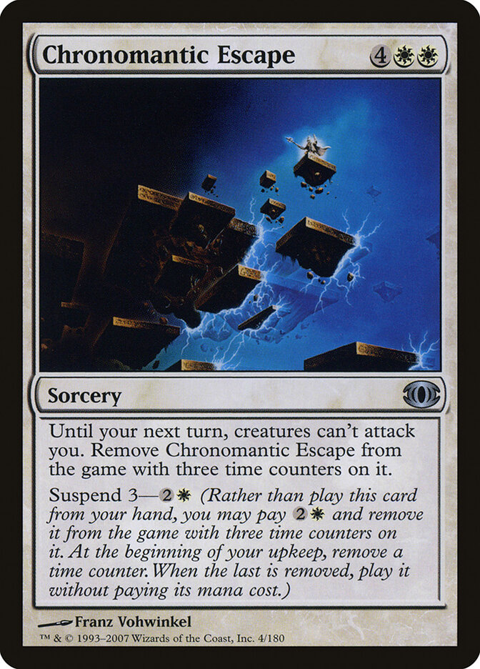 Chronomantic Escape card front