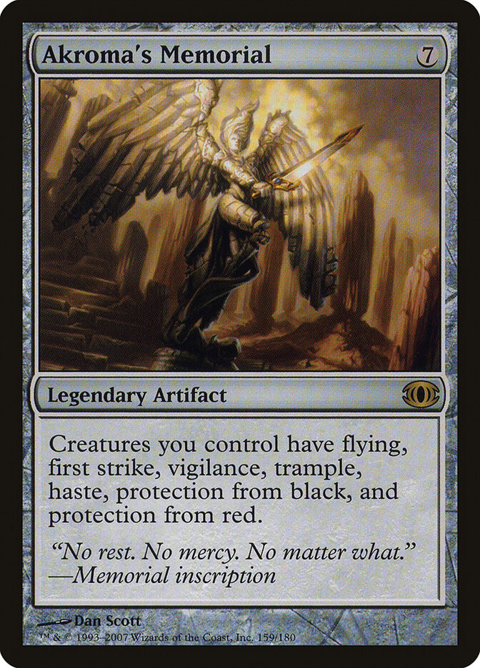 Akroma's Memorial card front