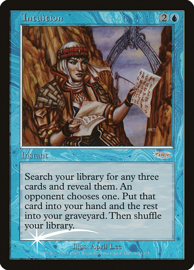 Intuition card front
