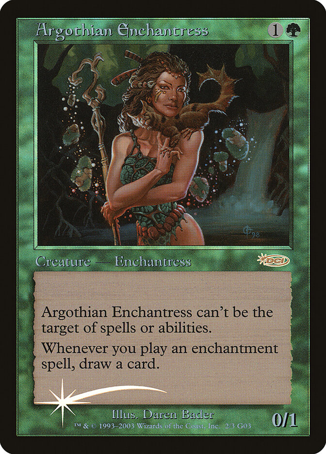 Argothian Enchantress card front