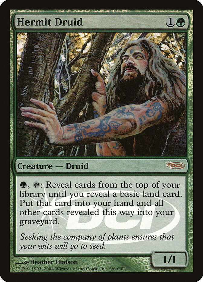 Hermit Druid card front