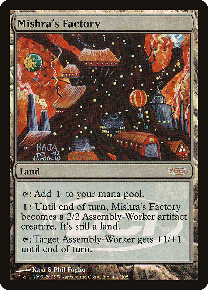 Mishra's Factory card front