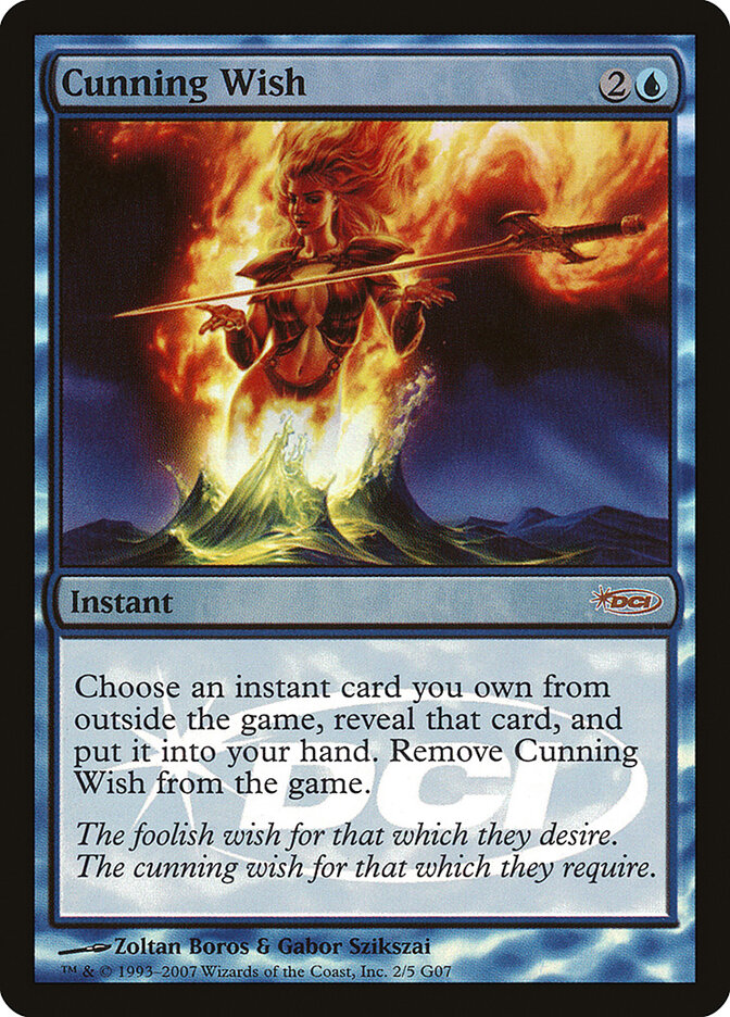 Cunning Wish card front