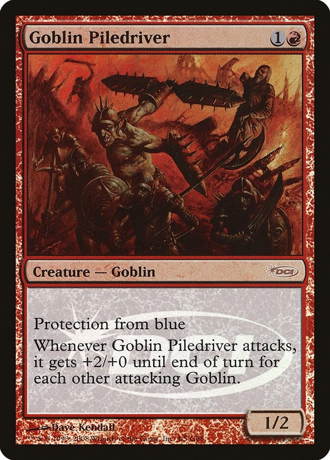 Goblin Piledriver card front